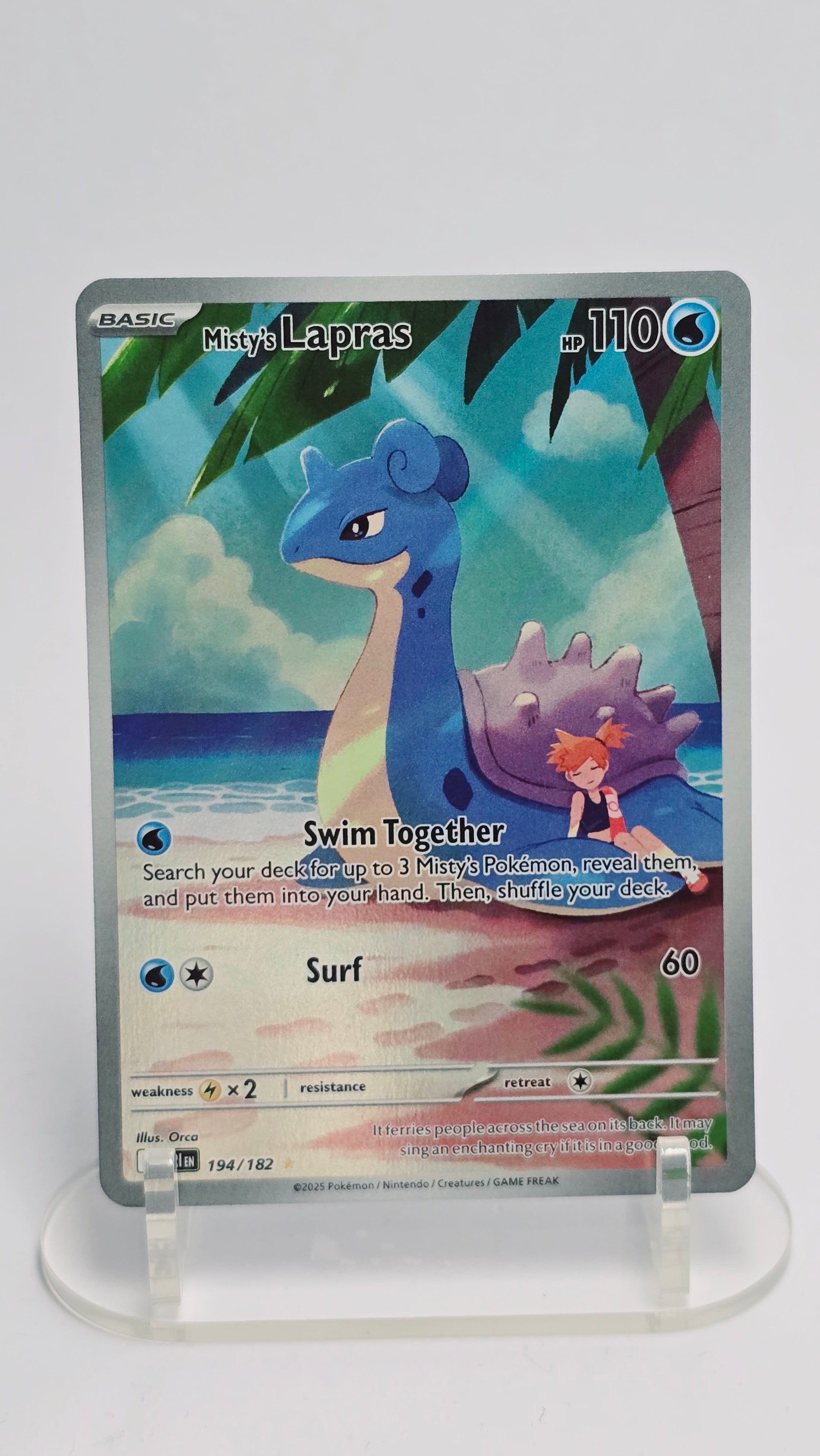 Misty's Lapras - Destined Rivals - IR 194/182 - English