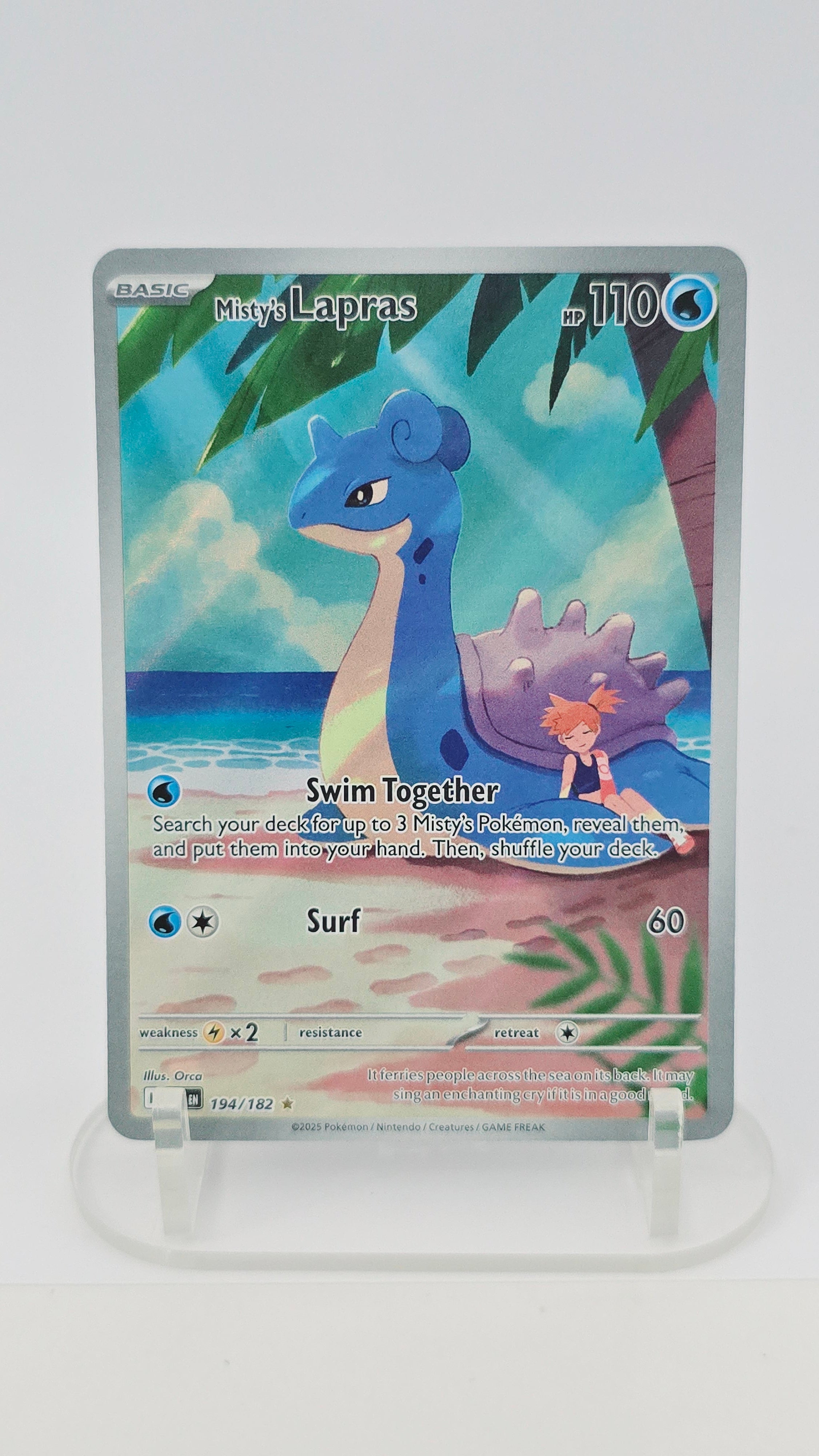 Misty's Lapras - Destined Rivals - IR 194/182 - English