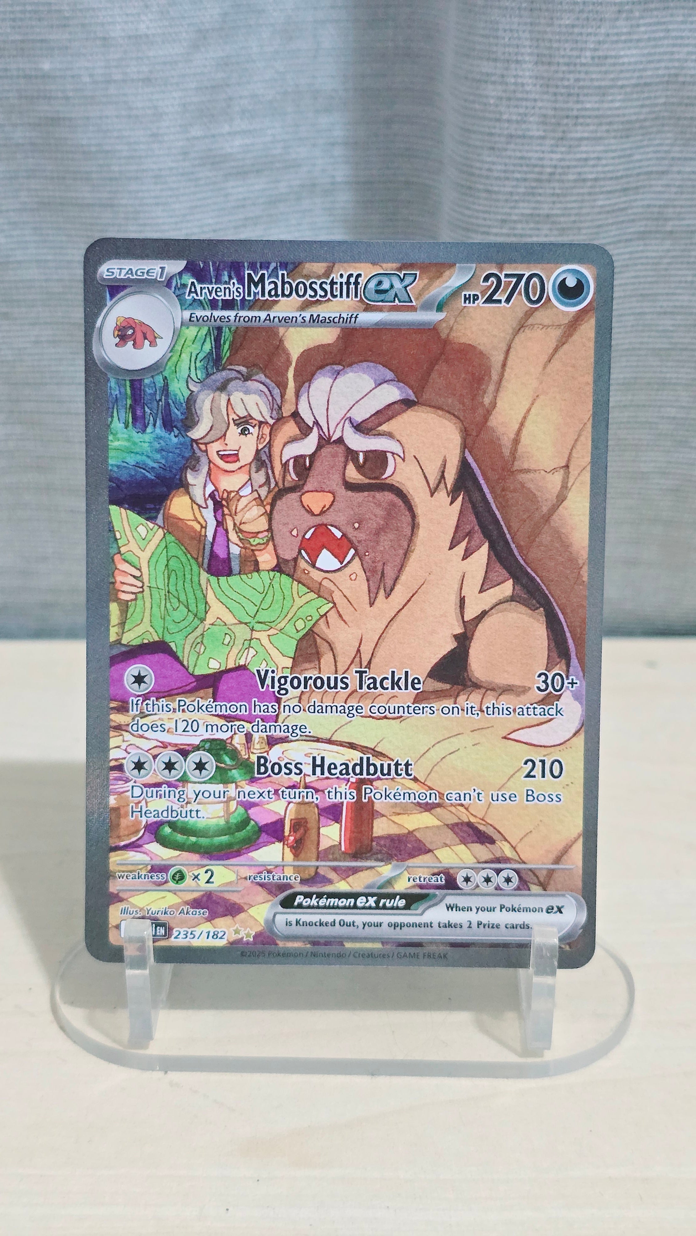Arven's Mabosstiff ex - Destined Rivals - SIR 235/182 - English