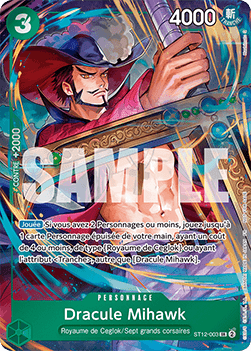 Dracula Mihawk - French 1st Anniversary Pack - Foiled (2) by TCGDON on MYNTED