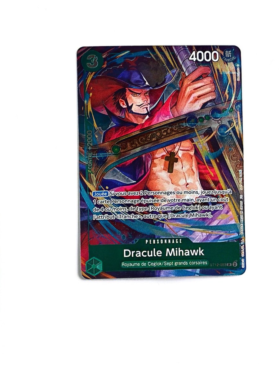 Dracula Mihawk - French 1st Anniversary Pack - Foiled (2) by TCGDON on MYNTED