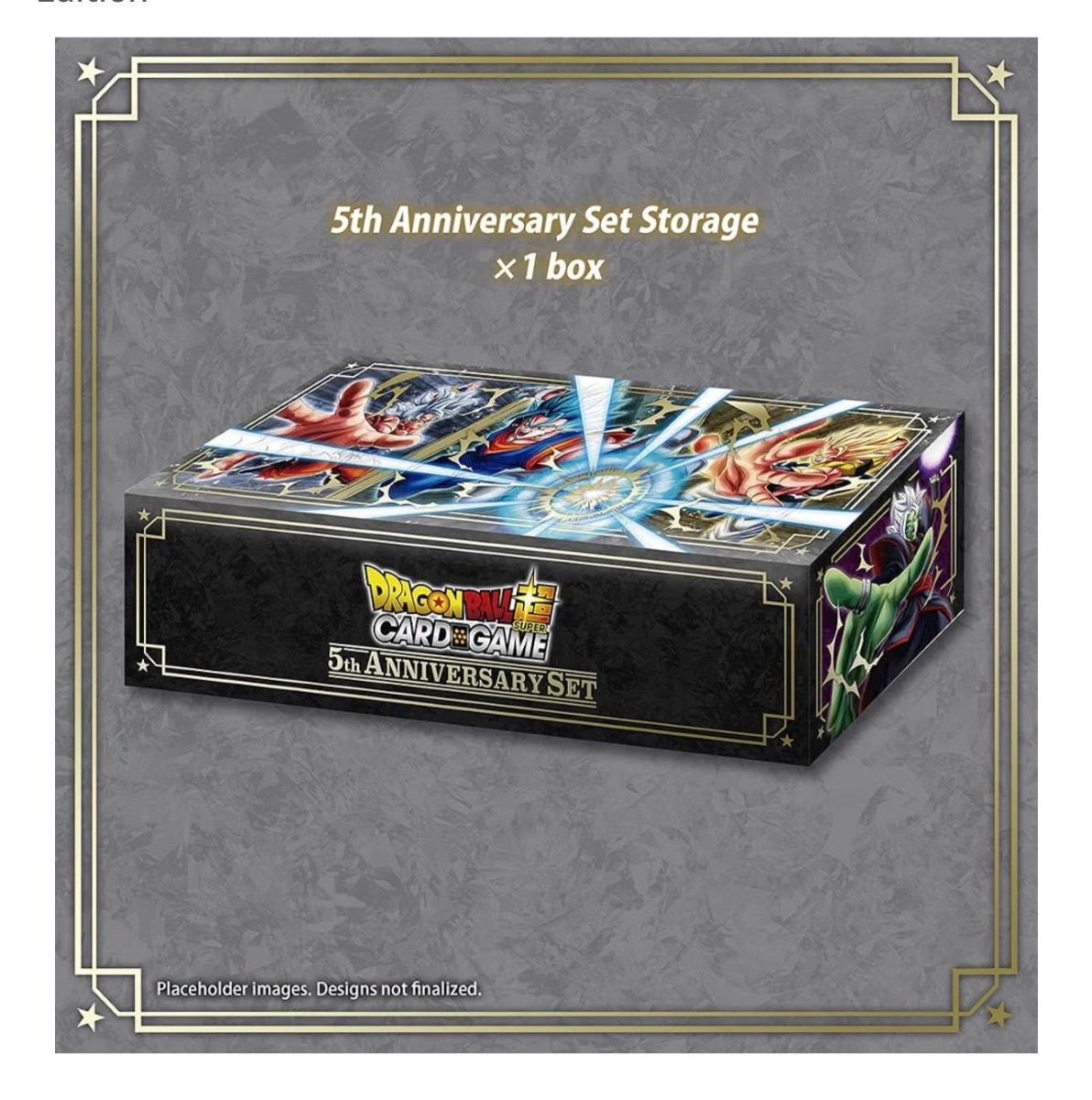 DRAGON BALL SUPER 5th Anniversary Set -Premium Edition- English / SEALED!!! by Classic TCG on MYNTED