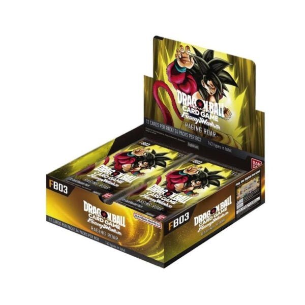 Dragon Ball Super Card Game: FB-03 Fusion World Box Raging Roar Booster Box (ENG) by FunDemons on MYNTED