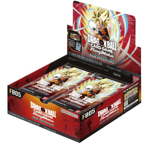 DRAGON BALL SUPER CARD GAME: FUSION WORLD - NEW ADVENTURE [FB05] ENGLISH BOOSTER BOX by Empire of Cards on MYNTED