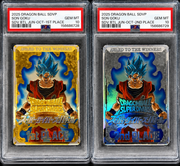 Dragon Ball Super Divers SDV Son Goku Tournament Prize Card Set PSA 10 Sequential 1st & 2nd Place by Ihemesai Collections on MYNTED