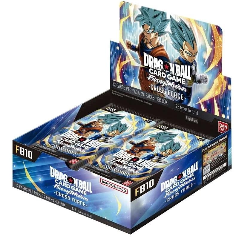 Dragon Ball Super Fusion World FB10 Cross Force Booster Box ENG SEALED by The Greatest on MYNTED
