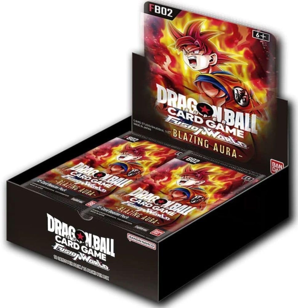 DRAGON BALL SUPER TCG: FUSION WORLD 02 Blazing Aura BOOSTER BOX (FB02) by RetroForLess on MYNTED