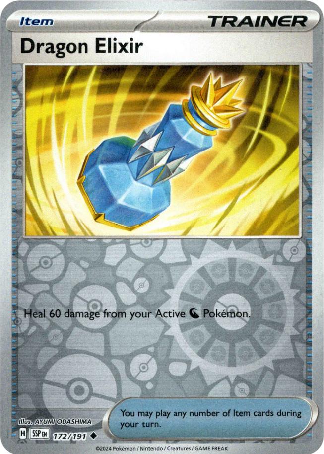 Dragon Elixir [Reverse Holo] 172 Pokemon Surging Sparks by Moe‘s Vault on MYNTED