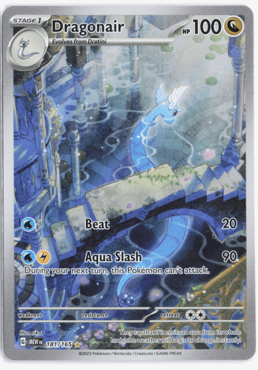 Dragonair SV: 151 Illustration Rare 181/165 by Schmutzfink TCG on MYNTED