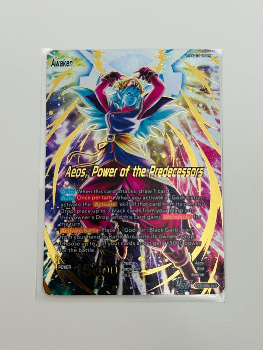 Dragonball Masters - Aeos, Power of the Predecessors (SLR) by Classic TCG on MYNTED