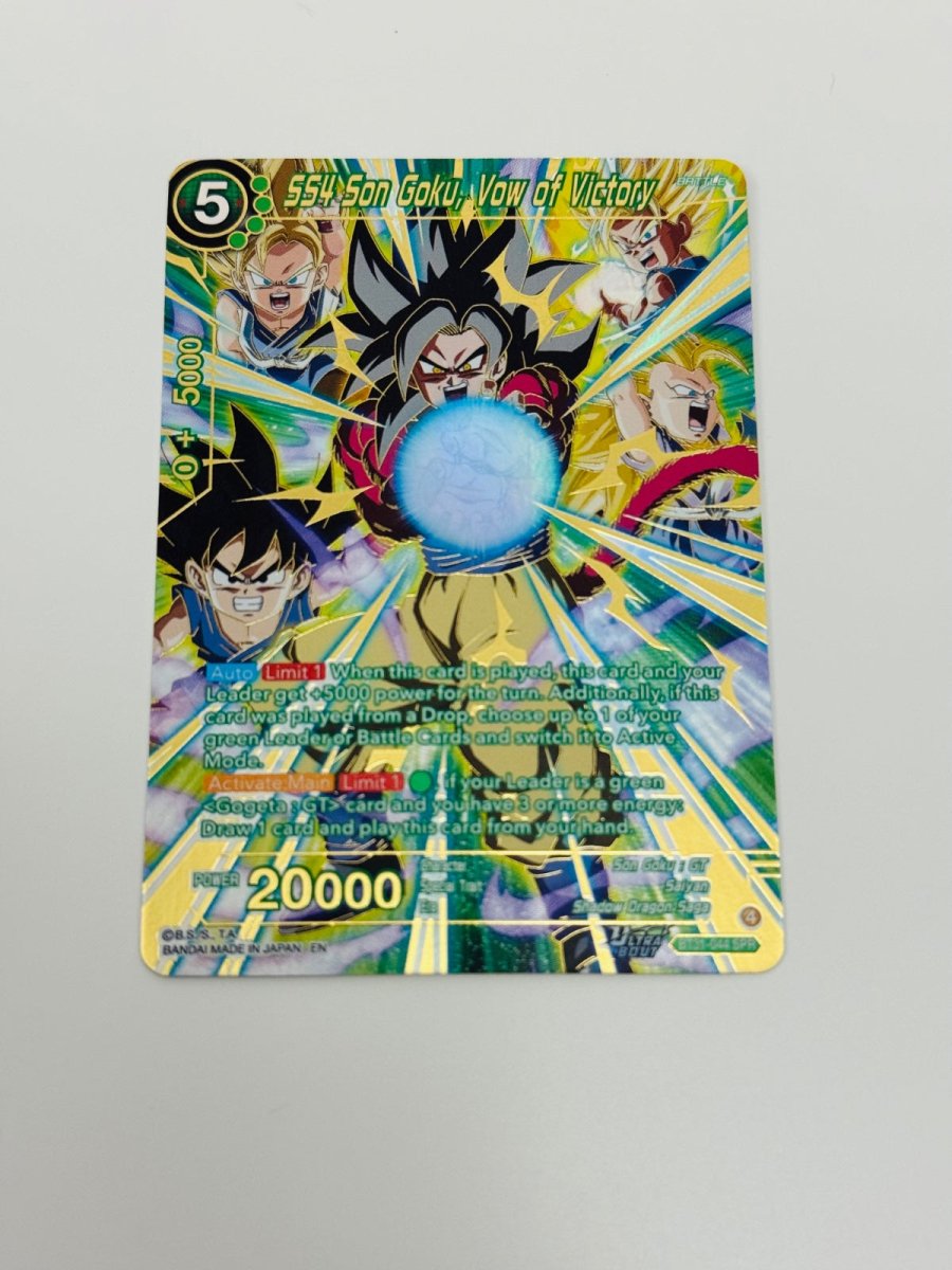 Dragonball Masters SS4 Son Goku, Vow of Victory (SPR) by Classic TCG on MYNTED