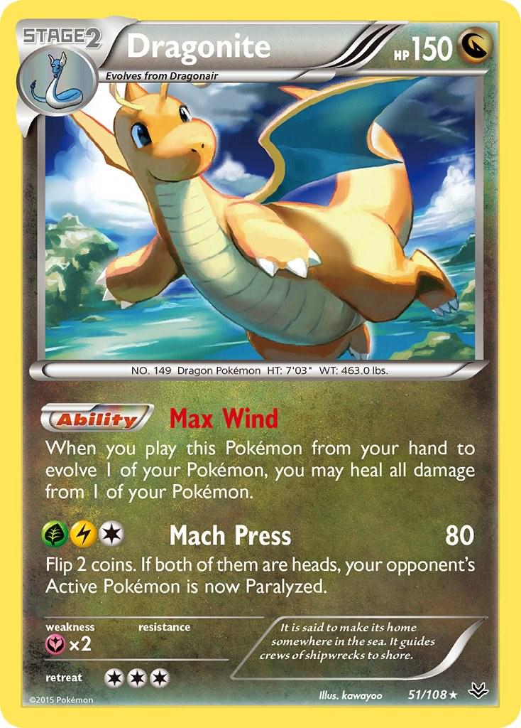 Dragonite 51 (Normal) by The Cardboard Grind on MYNTED