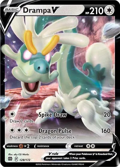 Drampa V - SWSH09: Brilliant Stars (SWSH09) by P0kellector on MYNTED