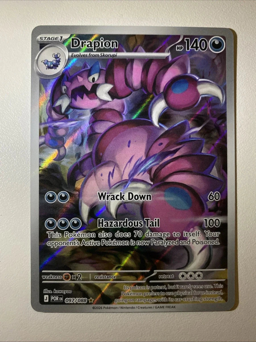 Drapion * 097/088 * Illustration Rare * Pokémon TCG * Perfect Order * NM by Desert Pirates on MYNTED