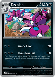 Drapion Perfect Order Uncommon • 052/088 Reverse Holofoil by Shark Pop Culture on MYNTED