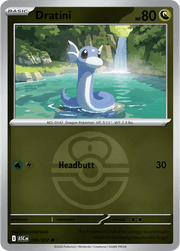Dratini (Love Ball) 150/217 (Ascended Heroes) by PokéPW on MYNTED