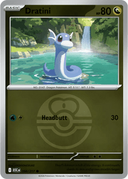 Dratini (Love Ball) Ascended Heroes Common • 150/217 Reverse Holofoil by Shark Pop Culture on MYNTED