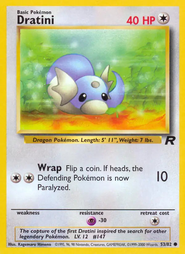 Dratini - 53/82 - Team Rocket (Unlimited)