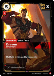 Draven - Showboat 028/298 (Origins) by Mikeepulls on MYNTED