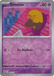 Drowzee SV: 151 Common • 096/165 Reverse Holofoil by Shark Pop Culture on MYNTED