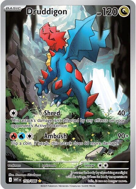 Druddigon - 151/086 - SV: White Flare (WHT) by SAFAQATI on MYNTED
