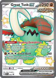 072 · Great Tusk ex · Holo (SVP)