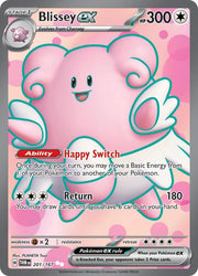 201/167 · Blissey ex · Holo (TWM)