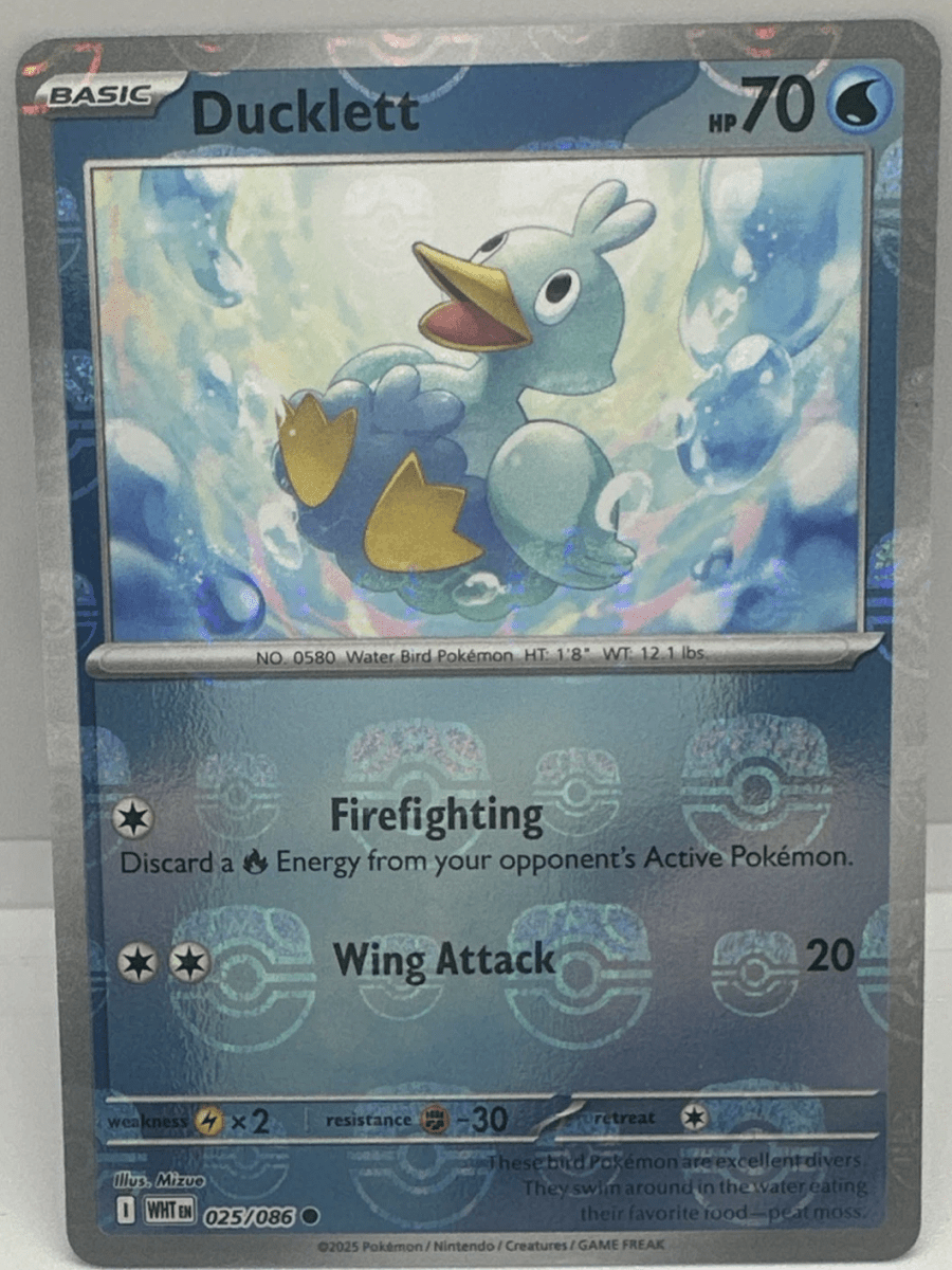 Ducklett (Master Ball) 025 - White Flare (WHT) by SAFAQATI on MYNTED