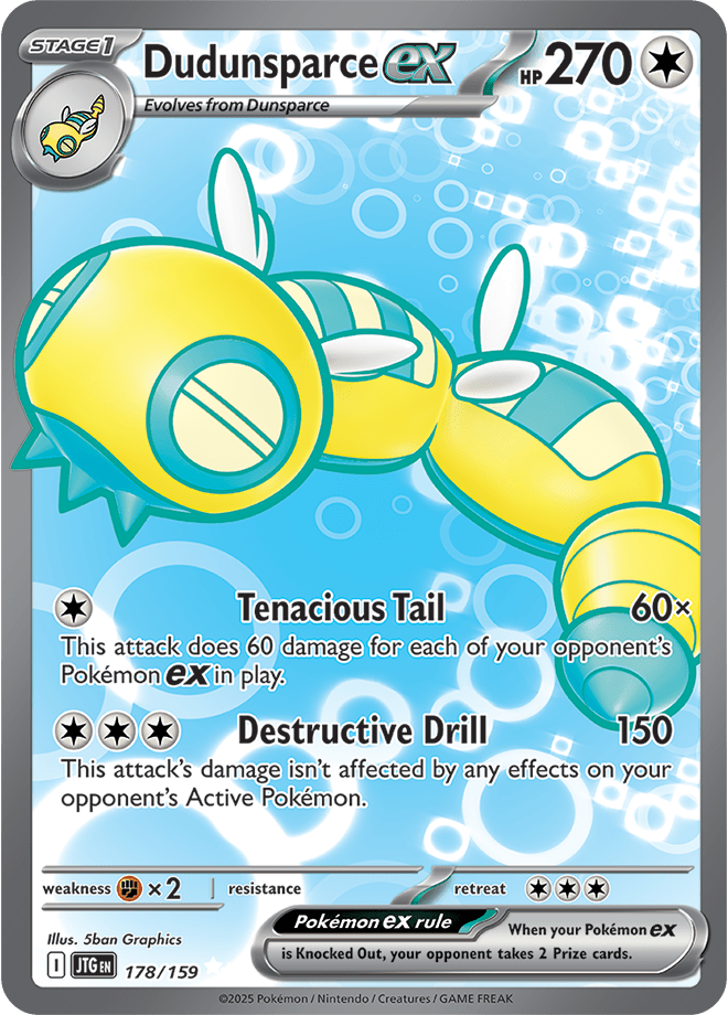 Dudunsparce ex by Shaibz TCG on MYNTED