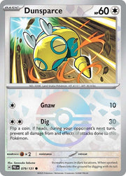 Dunsparce - 079/131 (Poke Ball Pattern) - SV: Prismatic Evolutions (PRE) by SAFAQATI on MYNTED