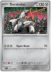 Duraludon 074/094 Common | Mega Evolution – Phantasmal Flames by Worth the XP on MYNTED