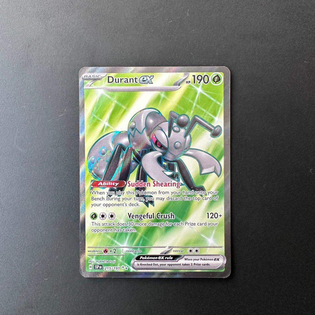 Durant ex Surging Sparks Ultra Rare 215/191 by The Greatest on MYNTED