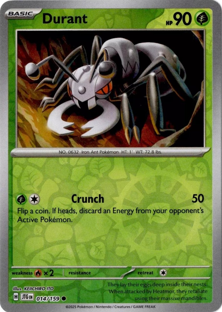 Durant [Reverse Holo] 14 Pokemon Journey Together by Moe‘s Vault on MYNTED