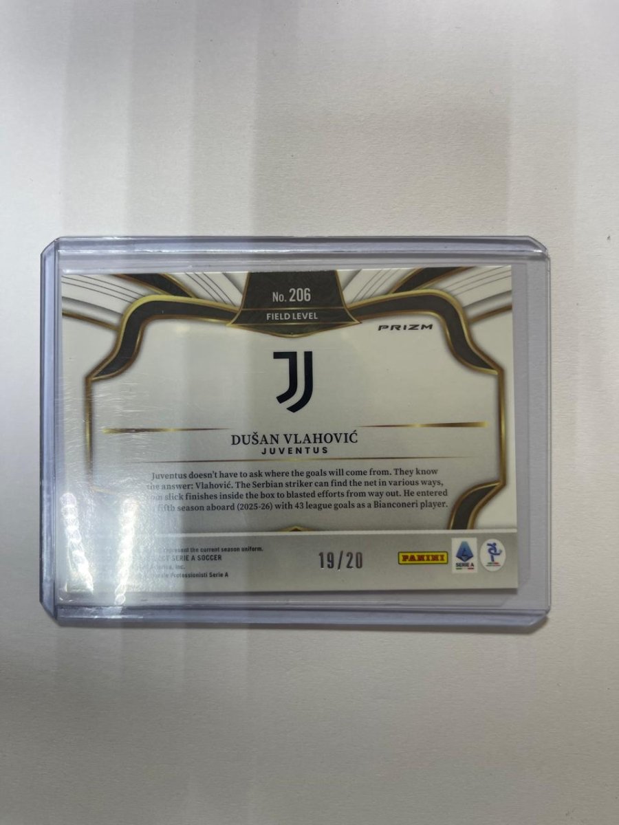 Dusan Vlahovic /20 - 25-26 Panini Select Serie A - Field Level - Juventus by Card Market Ahuy on MYNTED