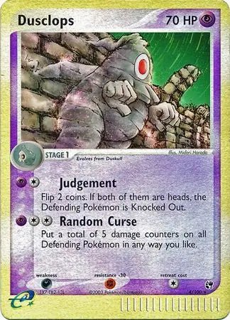 Dusclops EX Sandstorm Holo Rare • 4 Reverse Holofoil by Marnie’s TCG on MYNTED