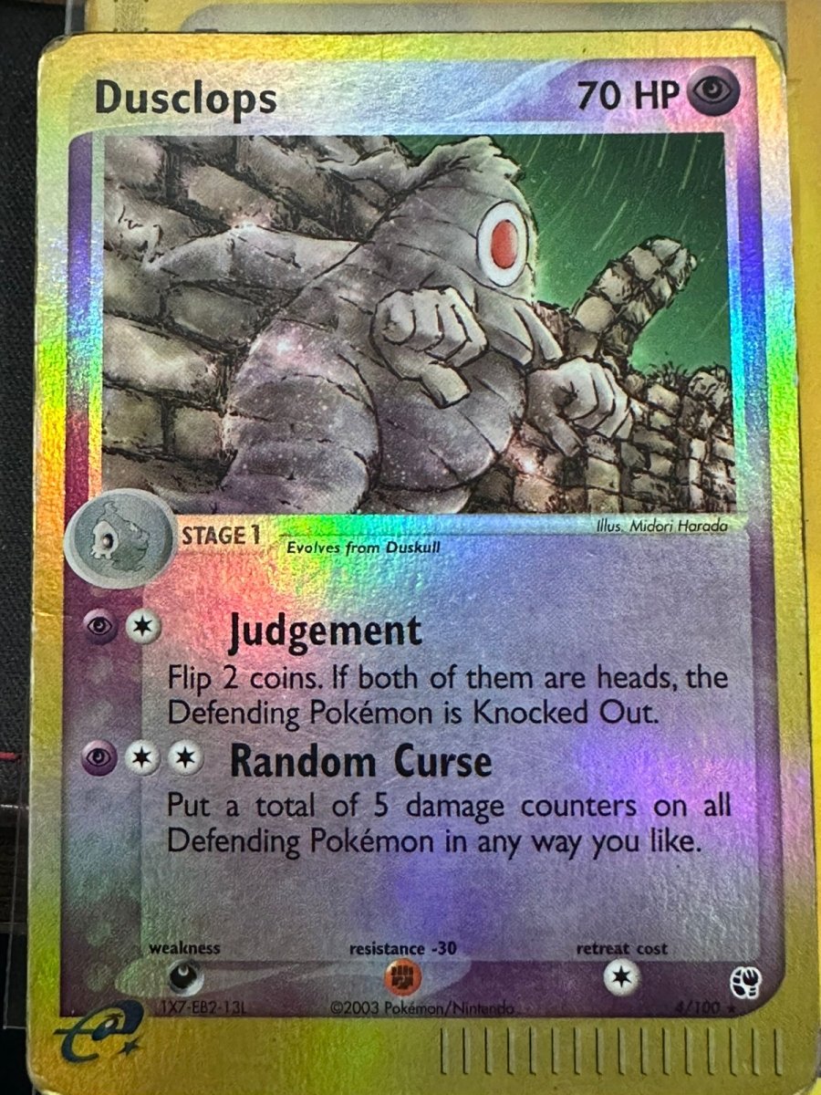 Dusclops EX Sandstorm Holo Rare • 4 Reverse Holofoil by Marnie’s TCG on MYNTED