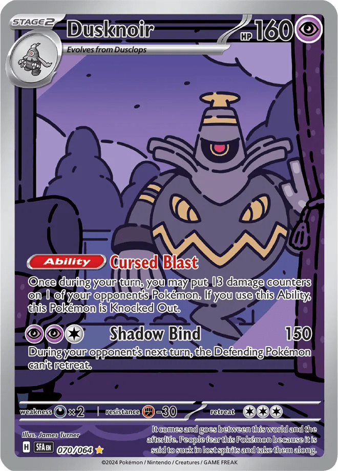 Dusknoir 070/064 (Shrouded Fable) by Blissful TCG on MYNTED