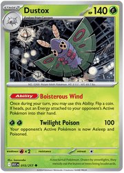 Dustox 015/217 Uncommon | Mega Evolution – Ascended Heroes by Worth the XP on MYNTED