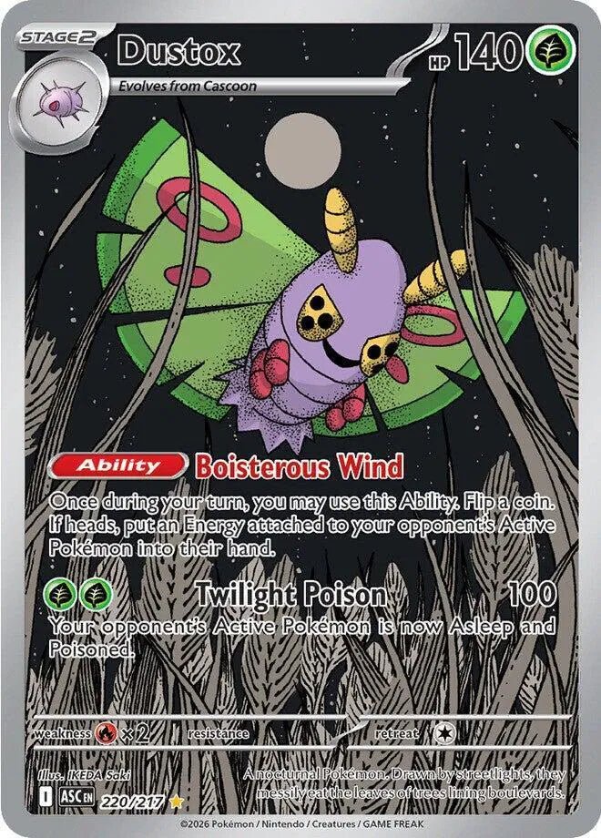 Dustox 220/217 (Ascended Heroes) by Meeho Collectz on MYNTED