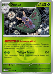 Dustox (Energy Symbol Pattern) Ascended Heroes Uncommon 015/217 by Shark Pop Culture on MYNTED
