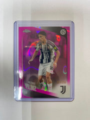 Kenan Yildiz Pink Lava /250 - 25-26 Topps Chrome UEFA Club Competitions