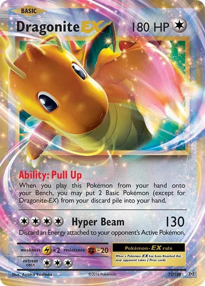 Dragonite EX - Evolutions - UR 72/108 - English