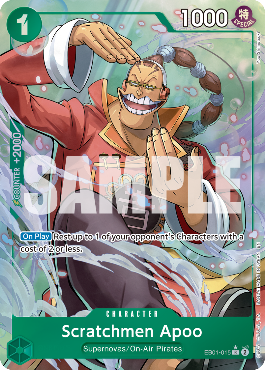 EB01 - 015 Scratchmen Apoo Alt art by PlayVault on MYNTED