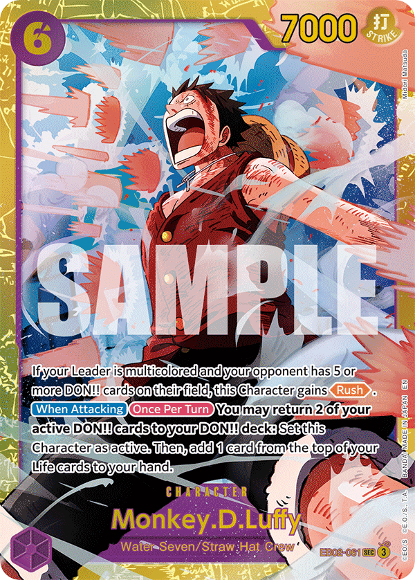 EB02 - 061 Luffy SEC by PlayVault on MYNTED