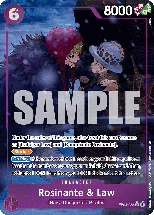 EB04 - 038 Roisante & Law Alt Art by PlayVault on MYNTED