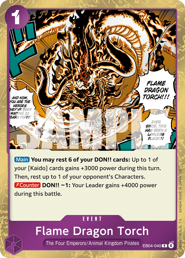 EB04 - 040 Flame Dragon Torch by PlayVault on MYNTED