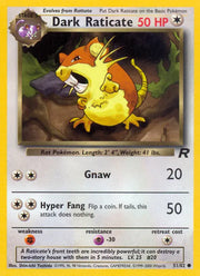 Dark Raticate 51/82 - Team Rocket