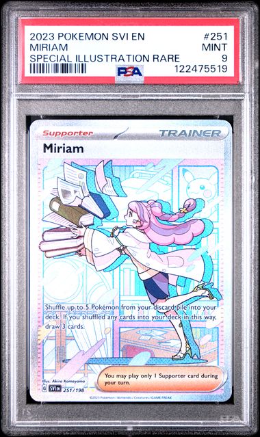 PSA 9 Miriam Special Illustration Rare