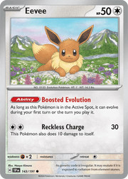 Eevee 143/191 · Normal (Surging Sparks) by The Archive Stop on MYNTED