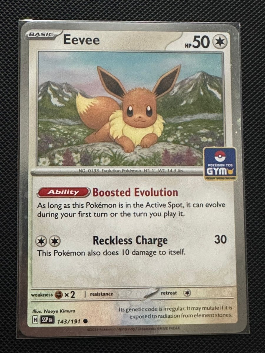 Eevee 143/191 (Southeast Asia Exclusive) by Marnie’s TCG on MYNTED